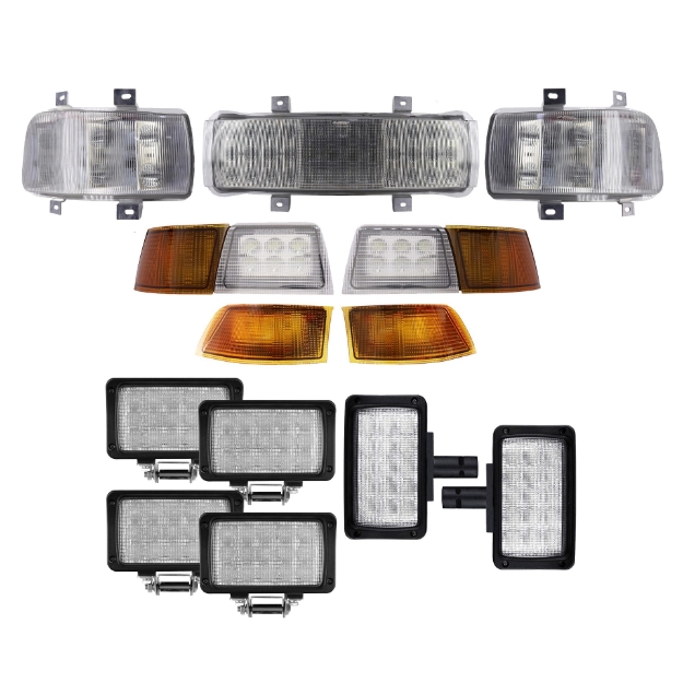 Picture of Complete LED Light Kit for Case IH Magnum Tractors w/ Vertical Mid-Body Lights