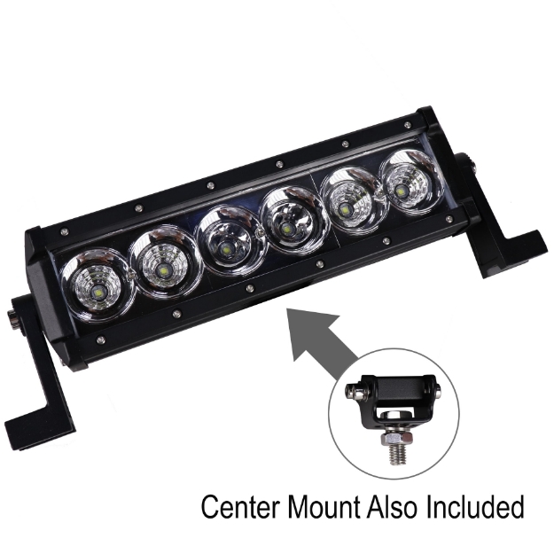 Picture of 10-1/2" Flood Beam LED Light Bar, 4800 Lumens