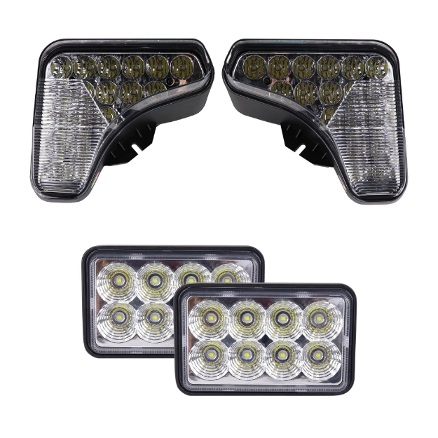 Picture of Complete LED Light Kit for Bobcat Skid Steers, 10,400 Raw Lumens