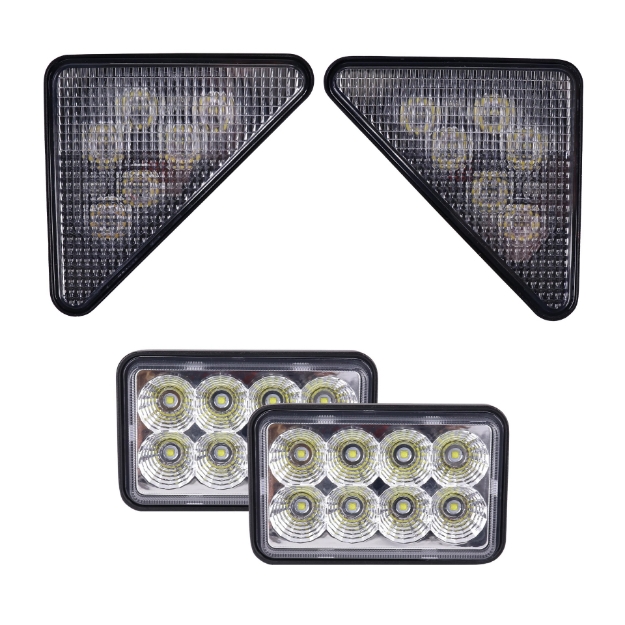 Picture of LED Flood Beam Light Kit for Bobcat Skid Steers - (Pkg. of 4)