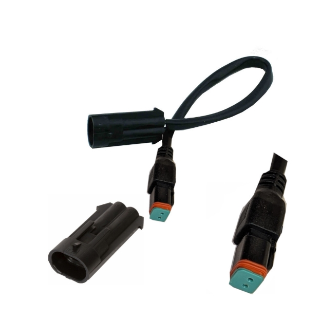 Picture of 2 pin Deutsch DT compatible  to 57M7256 15"