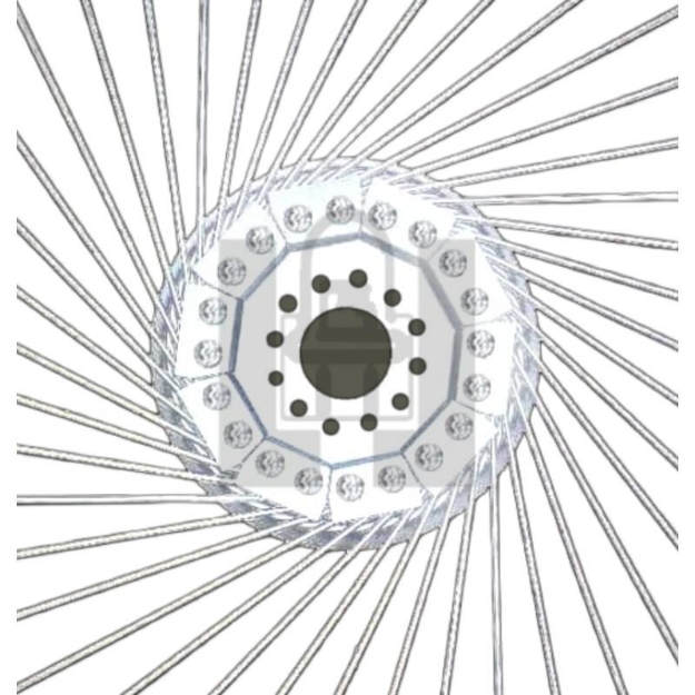 Picture of GRANIT 55" Rake Wheel Assembly LH