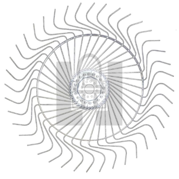 Picture of GRANIT 55" Rake Wheel Assembly RH