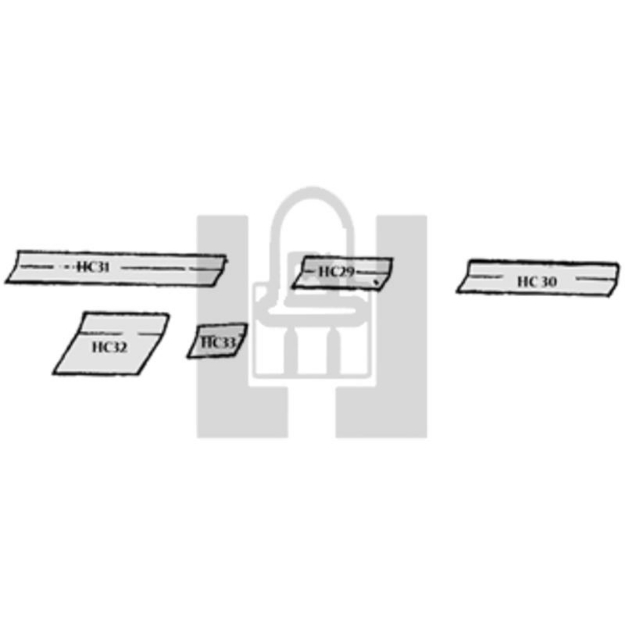 Picture of HC UHMW POLY 33-3/4"