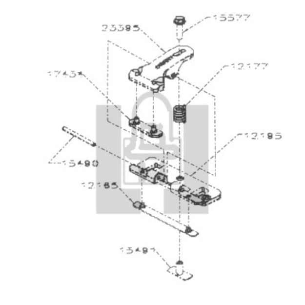 Picture of Spring Loaded Holddown Case-IH