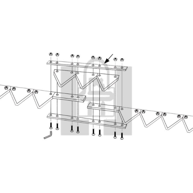 Picture of Splice Kit, 2 1/16" Spacing