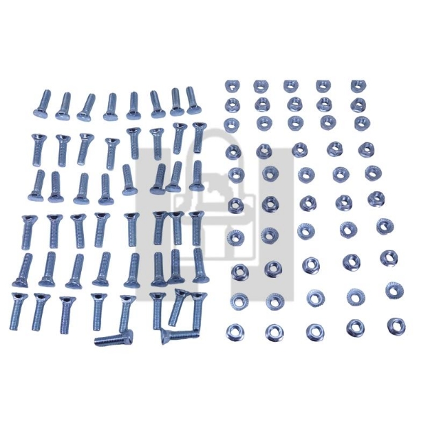 Picture of 3/8" x 1-1/2" Danish Bolt/Nut 50pc