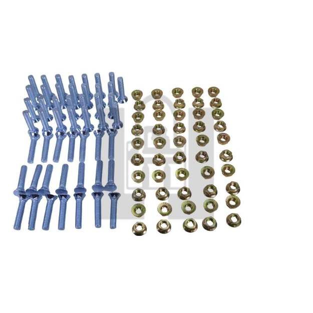 Picture of 1/2"X2-1/2"  Gr 8 Pb/Nut 50 Pc