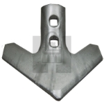 Picture of 7" sweep to fit Kongskilde shanks. 5/16"