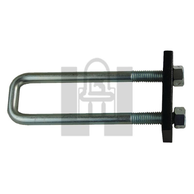 Picture of U-bolt & Strap kit. To fit Krause front shank