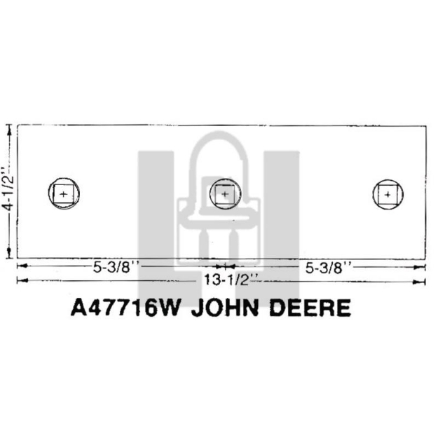 Picture of Landside To Fit John Deere Metric