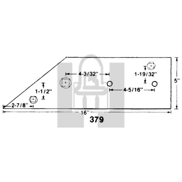 Picture of Landside Inner Plate