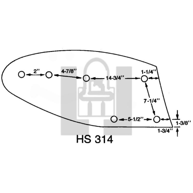 Picture of UHMW  MOLDBOARD