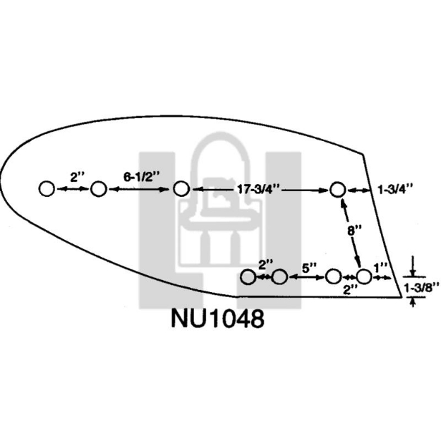 Picture of Moldboard to fit John Deere 18" NU botto