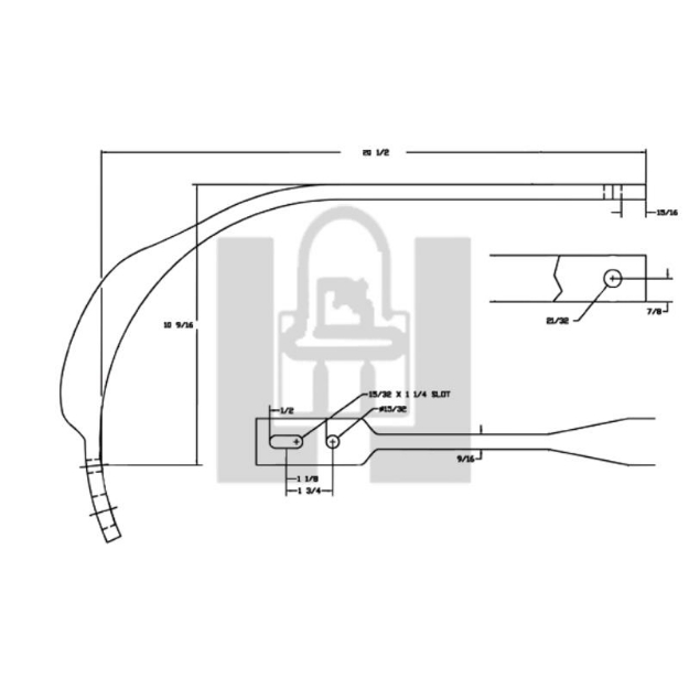 Picture of Shank To Fit Wilrich, Edge Formed