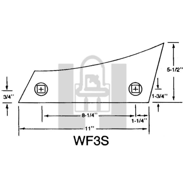 Picture of Ford GP Moldboard Shin