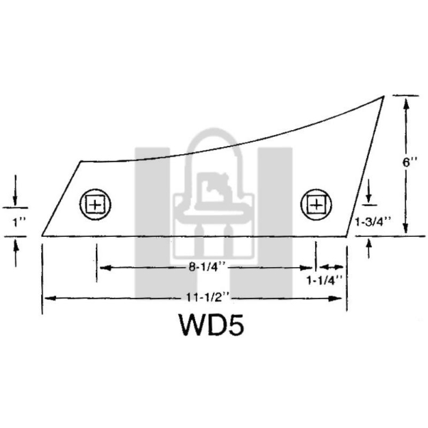 Picture of Shin To Fit John Deere HS bottoms