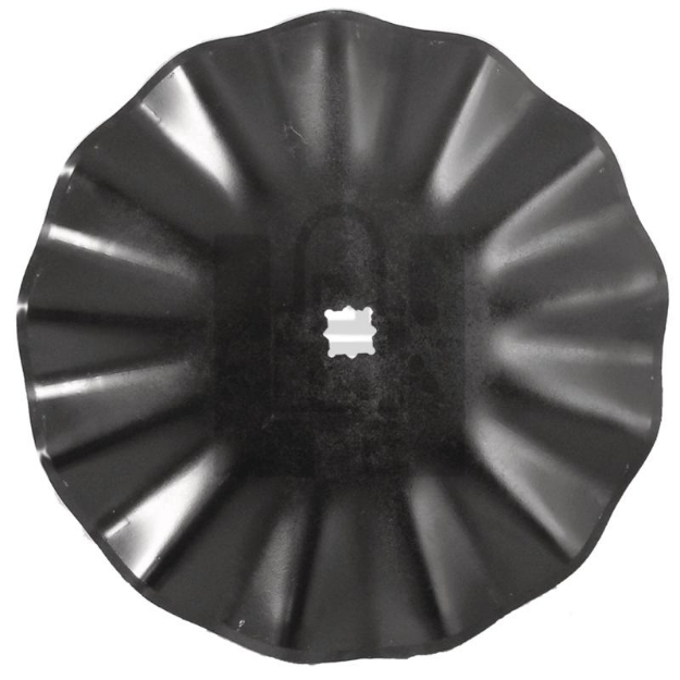 Picture of 22" 13 wave, 1" cut to fit 1-1/8" or 1-1/4" square.