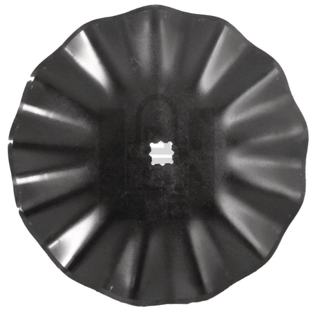 Picture of 18" 13 wave, 1" cut to fit 1-1/8" or 1-1/4" square.