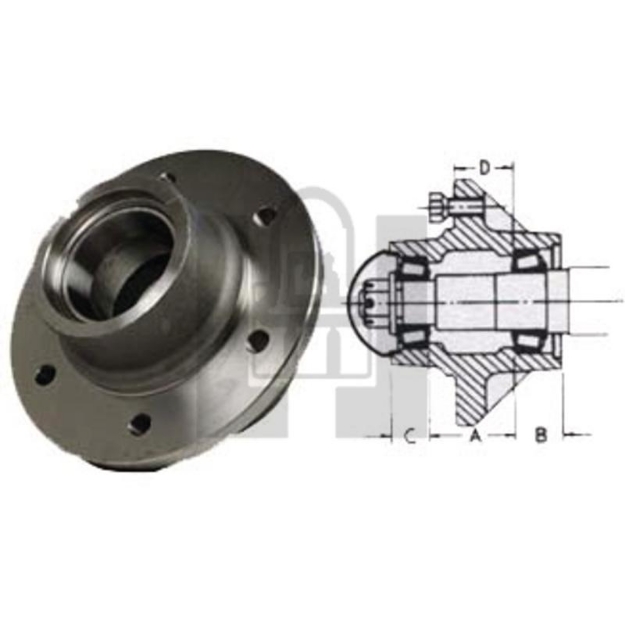 Picture of 6 Bolt Ag Hub Assembly
