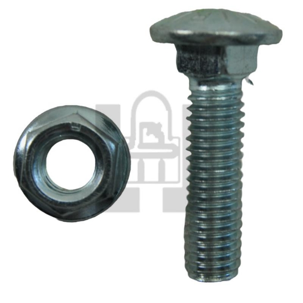 Picture of 3/8"X1-/2" Carriage Bolt Nut